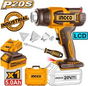 pistoli thermoy aera mpatarias 20v li ion me lcd othoni ingco hgli20035 photo