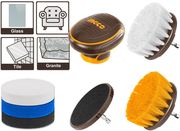 boyrtses katharismoy drapanoy kai spoggoi leiansis set 7 tem ingco wcb0701 photo