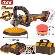 aloifadoros mpatarias 42v li ion f 180mm yfasmatini tsanta ingco apli42181e photo