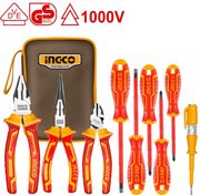 Ingco Εργαλεια Ηλεκτρολογου Vde Σετ 9 Τεμ. Ingco HKIST3091