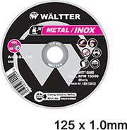 diskoi kopis sidiroy inox waltter 125x10mm waltter 1251022 photo