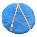 lux uv pop up tent single door 1 2 people blue extra photo 1