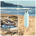 hama 181589 xavax drinking bottle 750 ml twist closure leak proof carbonated drinks safe blue extra photo 8