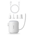 baseus pocketgo portable air pump mini inflator stellar white extra photo 1