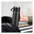 thermos apo anoxeidoto atsali me potiraki sto kapaki 500ml mayro extra photo 3