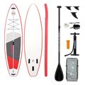 funwater sup paddleboard supfw69c 335m kokkino aspri extra photo 3