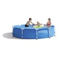 pisina intex metal frame 305x76cm extra photo 1 pisina intex metal frame 305x76cm extra photo 1