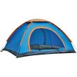 lux uv pop up tent single door 1 2 people blue photo