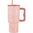 estia thermos straw tumbler xl sta 900ml soft ripple 01 32043 photo