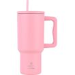 estia thermos straw tumbler xl sta 900ml blossom rose 01 32142 photo