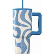 estia straw tumbler xl sta 900ml ocean waves 01 41571 photo estia straw tumbler xl sta 900ml ocean waves 01 41571 photo