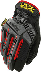 gantia mechanix m pact black red size lg photo
