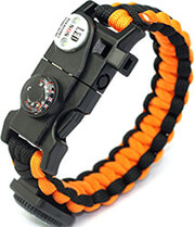 hunter paracord bracelet orange black hunter300 orange photo