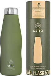 estia 01 12069 travel flask save the aegean mpoykali thermos forest spirit 500ml photo