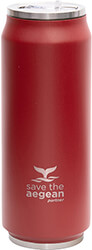estia 01 9854 travel cup 500ml save the aegean mpoykali thermos scarlet red photo