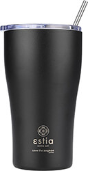 estia thermos coffee mug save the aegean 500ml midnight black 01 23122 photo