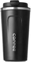 coffee mug anoxeidoto atsali me diplo toixoma 510ml mayro