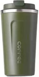 coffee mug anoxeidoto atsali me diplo toixoma 510ml prasino