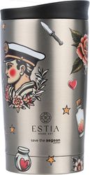 estia travel mug sta 350ml old school ink 01 31916 photo estia travel mug sta 350ml old school ink 01 31916 photo