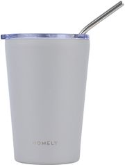 homely thermos mug 400ml pebble gray 01 32630 photo homely thermos mug 400ml pebble gray 01 32630 photo