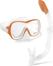 set maska kai anapneystiras intex wave rider swim set photo