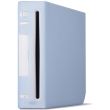 speedlinksl 3450 tbe console secure skin for wii transparent blue photo