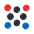 silicon thumb grips universal 8pcs colour 4pcs black 2pcs red 2pcs blue photo