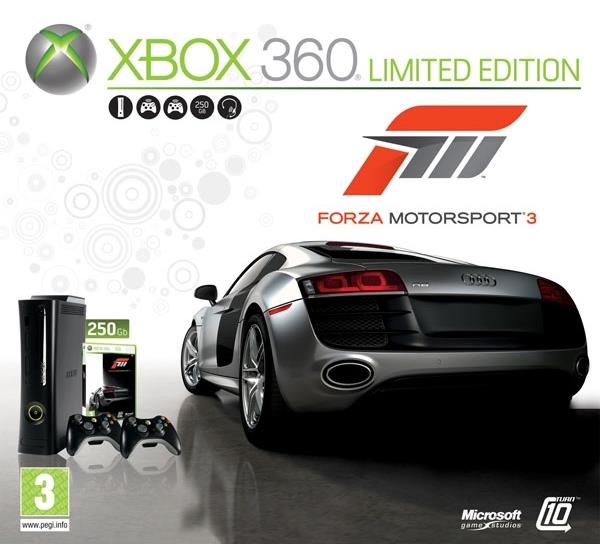 Pack XBOX 360 Avec Forza Motorsport 3 Et Halo 3 - Bon état