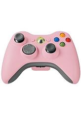 xbox 360 wireless controller light pink photo