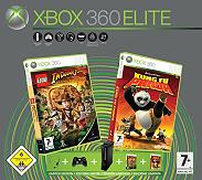 xbox 360 elite bundle indiana jones the original adventure kung fu panda photo