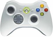 xbox360 wireless controller for windows white photo