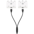 snakebyte sb916342 battery kit white extra photo 3
