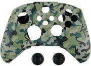 spartan gear controller silicon skin cover and thumb grips green camo photo spartan gear controller silicon skin cover and thumb grips green camo photo