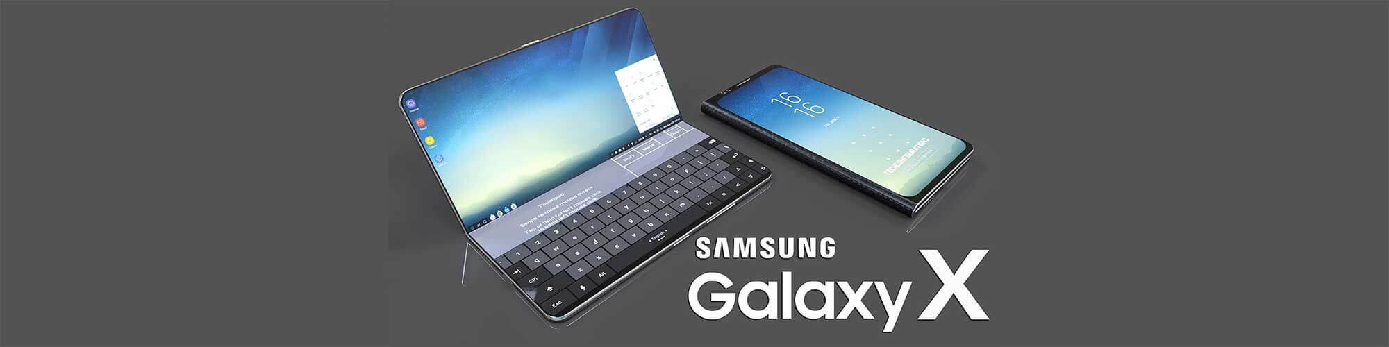 Samsung's foldable Galaxy X    , 3,000 mAh  !!