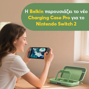 � Belkin ���������� �� Charging Case Pro ��� ��� ������� Nintendo Switch 2
