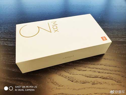 xiaomi mi max 3 retail box