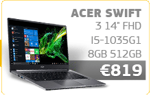 LAPTOP ACER SWIFT 3 photo